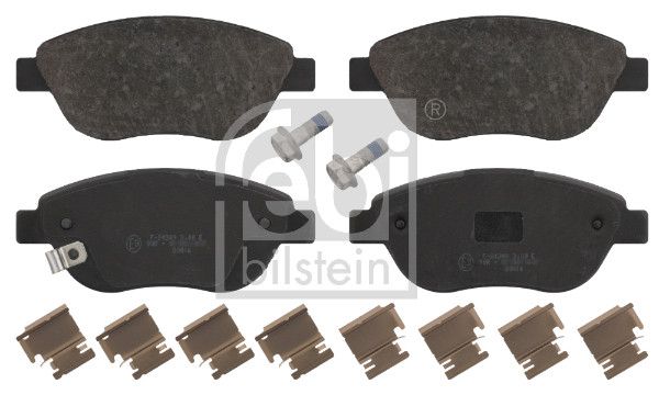 Гальмівні колодки дискові FEBI BILSTEIN 16630 - zapix