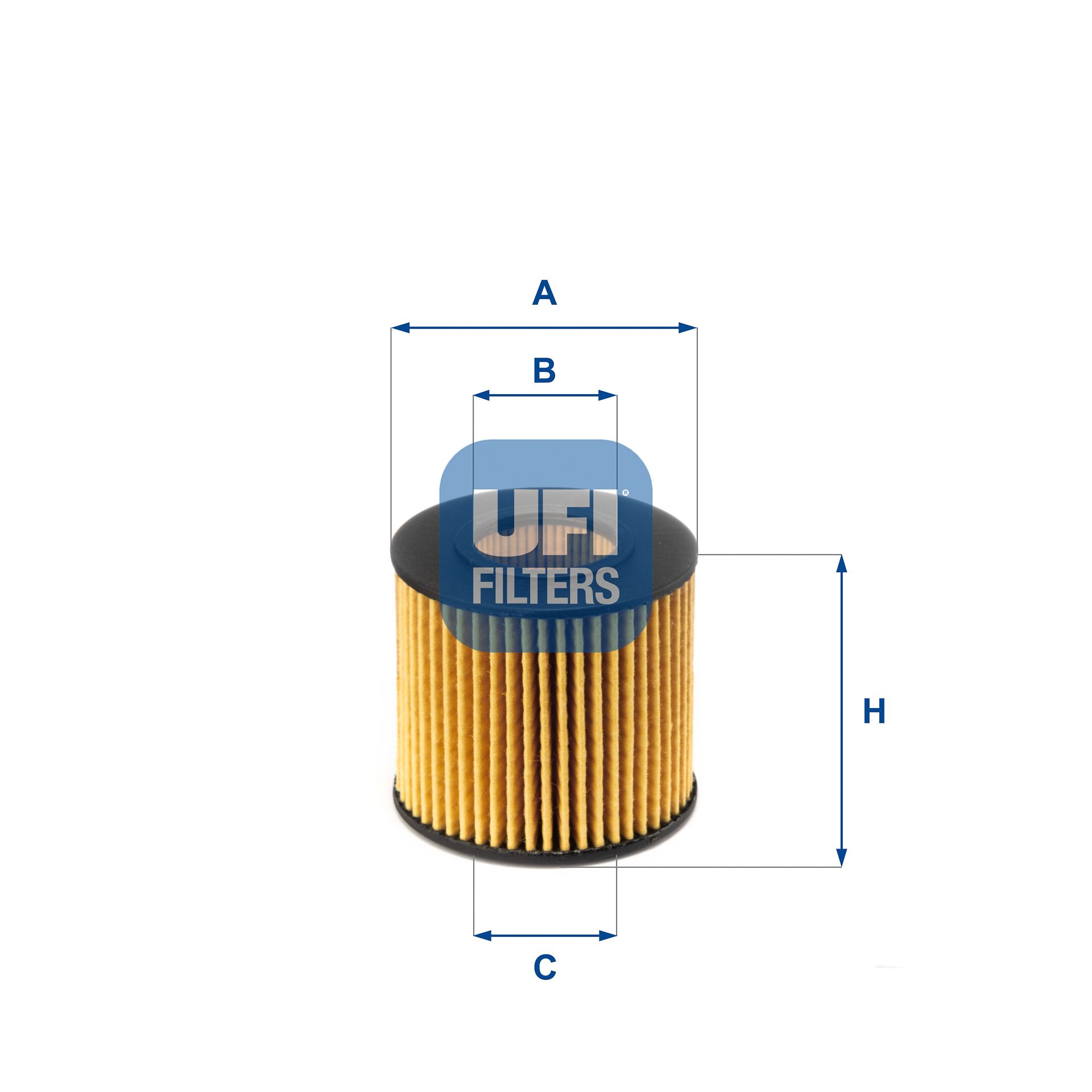 Оливний фільтр UFI 2508600 - zapix