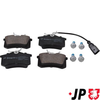 Гальмівні колодки дискові JP GROUP 1163707410 - zapix