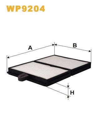 Фільтр салону WIX FILTERS WP9204 - zapix