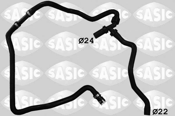 Патрубок системи охолодження SASIC 3406113 - zapix