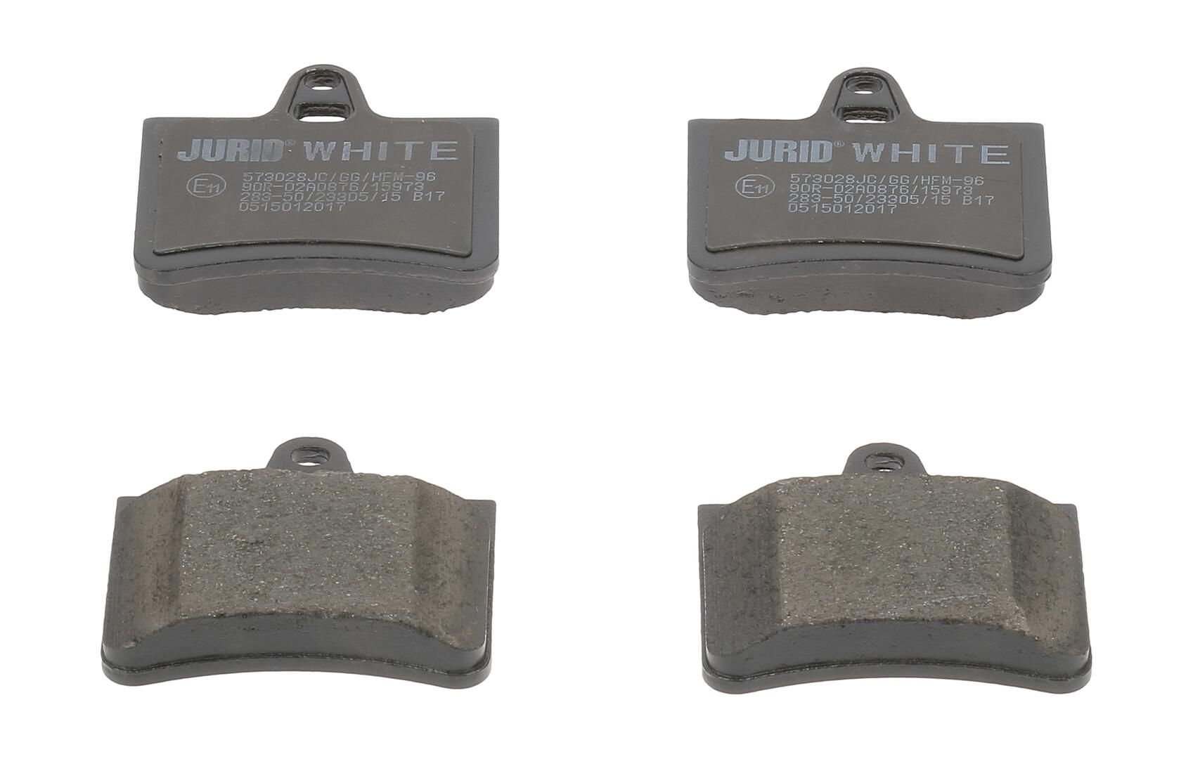 Гальмівні колодки дискові JURID 573028JC - zapix