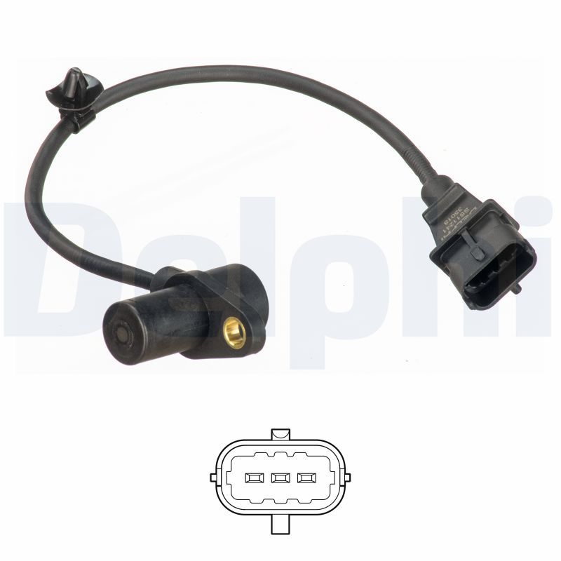 Датчик положення колінчастого валу DELPHI SS11241 - zapix