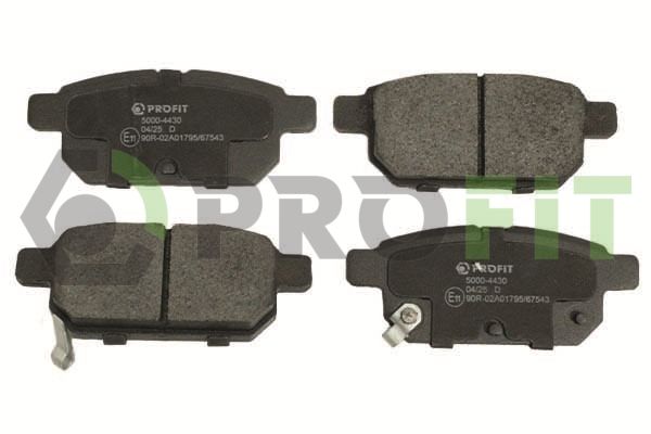 Гальмівні колодки дискові PROFIT 50004430 - zapix