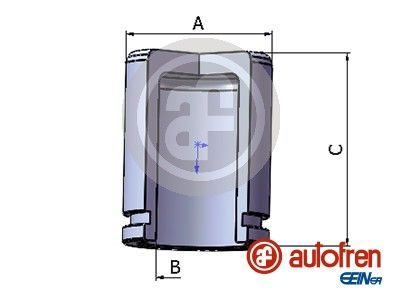 Поршень гальмівного супорта AUTOFREN SEINSA D025280 - zapix