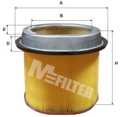 Повітряний фільтр MFILTER A254 - zapix