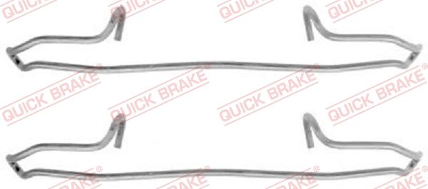 Приладдя / деталі гальмівних колодок QUICK BRAKE 1091159 - zapix