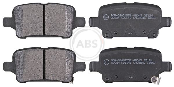 Тормозные колодки дисковые A.B.S. 35124