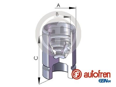Поршень гальмівного супорта AUTOFREN SEINSA D02589 - zapix