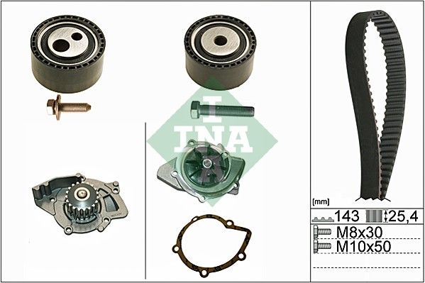 Комплект ременя ГРМ SCHAEFFLER INA 530044730 - zapix