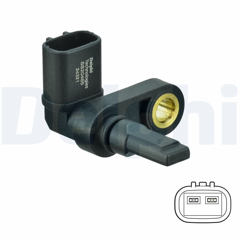 Датчик ABS DELPHI SS20465 - zapix