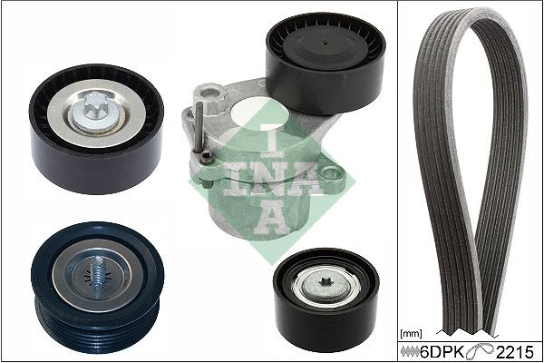 Комплект поліклинових ременів SCHAEFFLER INA 529052910 - zapix