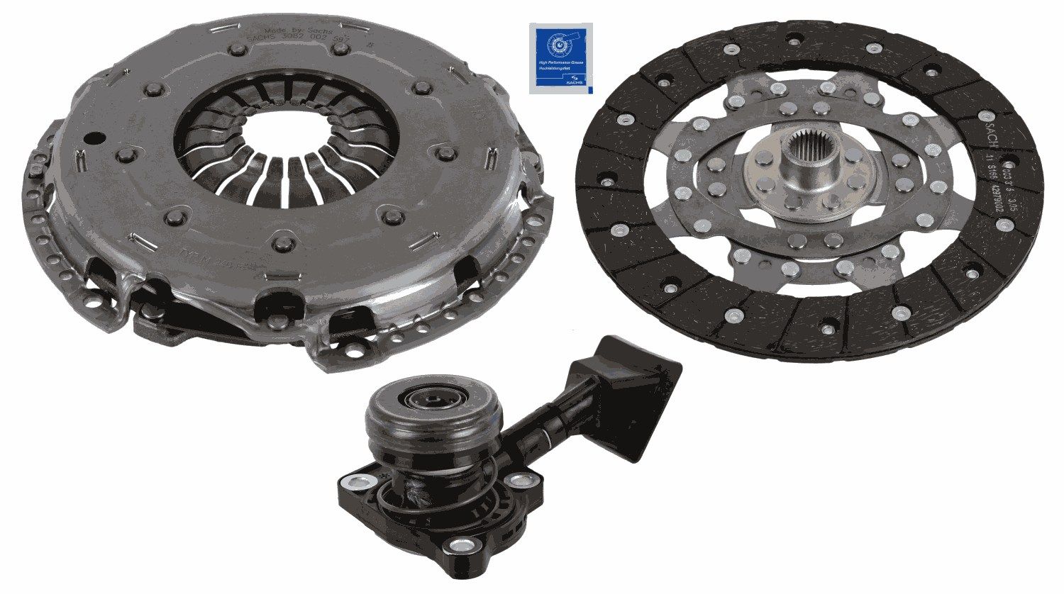 Комплект зчеплення SACHS 3000990472 - zapix