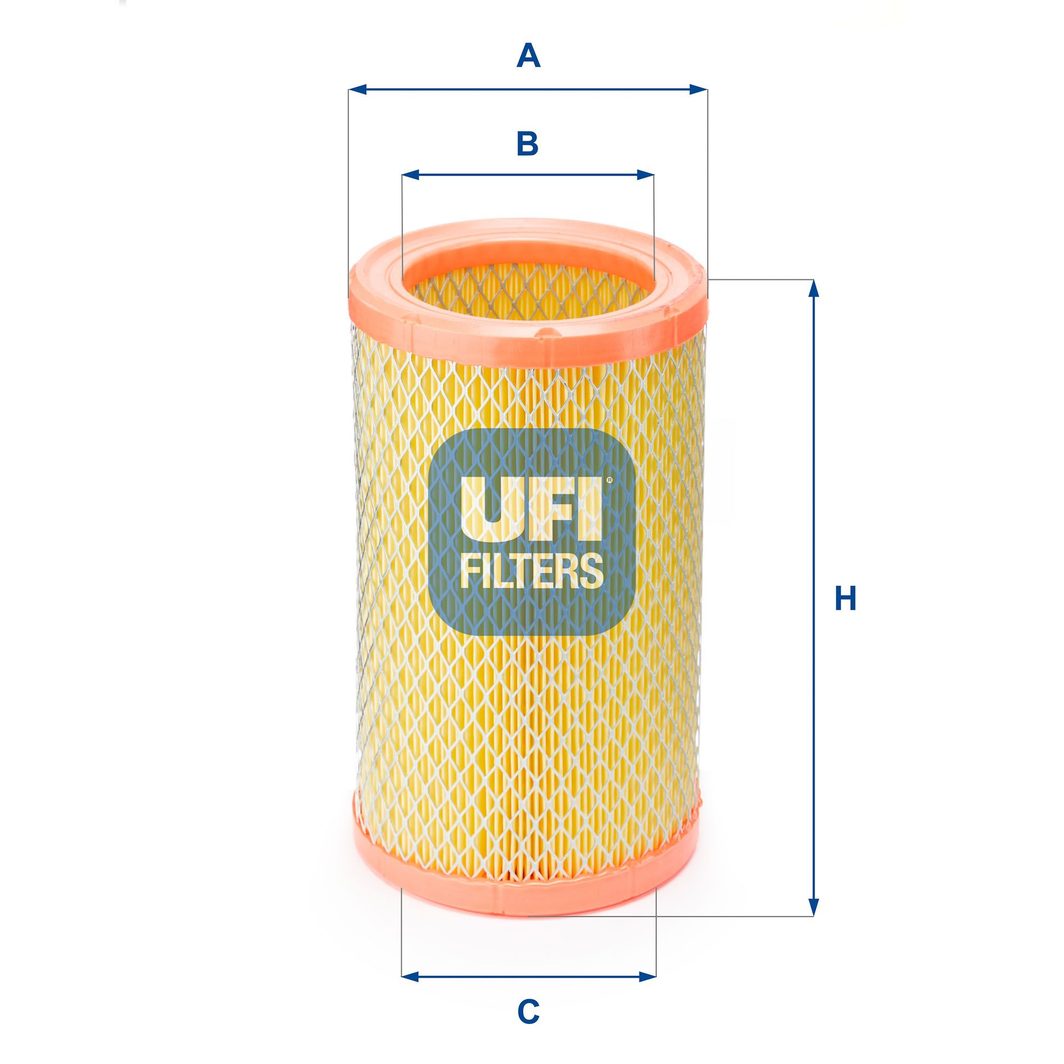 Повітряний фільтр UFI 2782400 - zapix