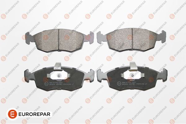 Гальмівні колодки дискові EUROREPAR 1617261380 - zapix