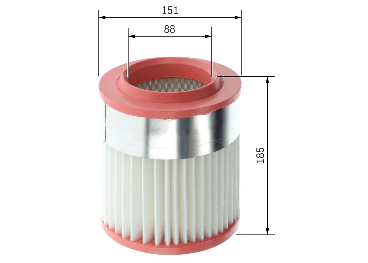 Повітряний фільтр BOSCH F026400629 - zapix