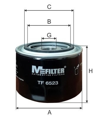 Оливний фільтр MFILTER TF6523 - zapix
