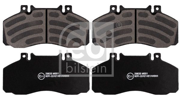 Гальмівні колодки дискові FEBI BILSTEIN 16566 - zapix