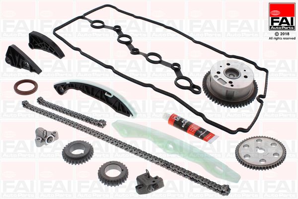 Комплект ланцюгів привода FAI AUTOPARTS TCK254VVT - zapix