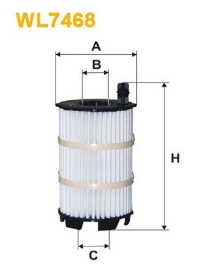 Оливний фільтр WIX FILTERS WL7468 - zapix