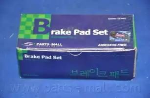 Гальмівні колодки дискові PARTS-MALL PKE004 - zapix