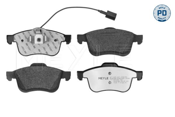 Гальмівні колодки дискові MEYLE 0252472720PD - zapix