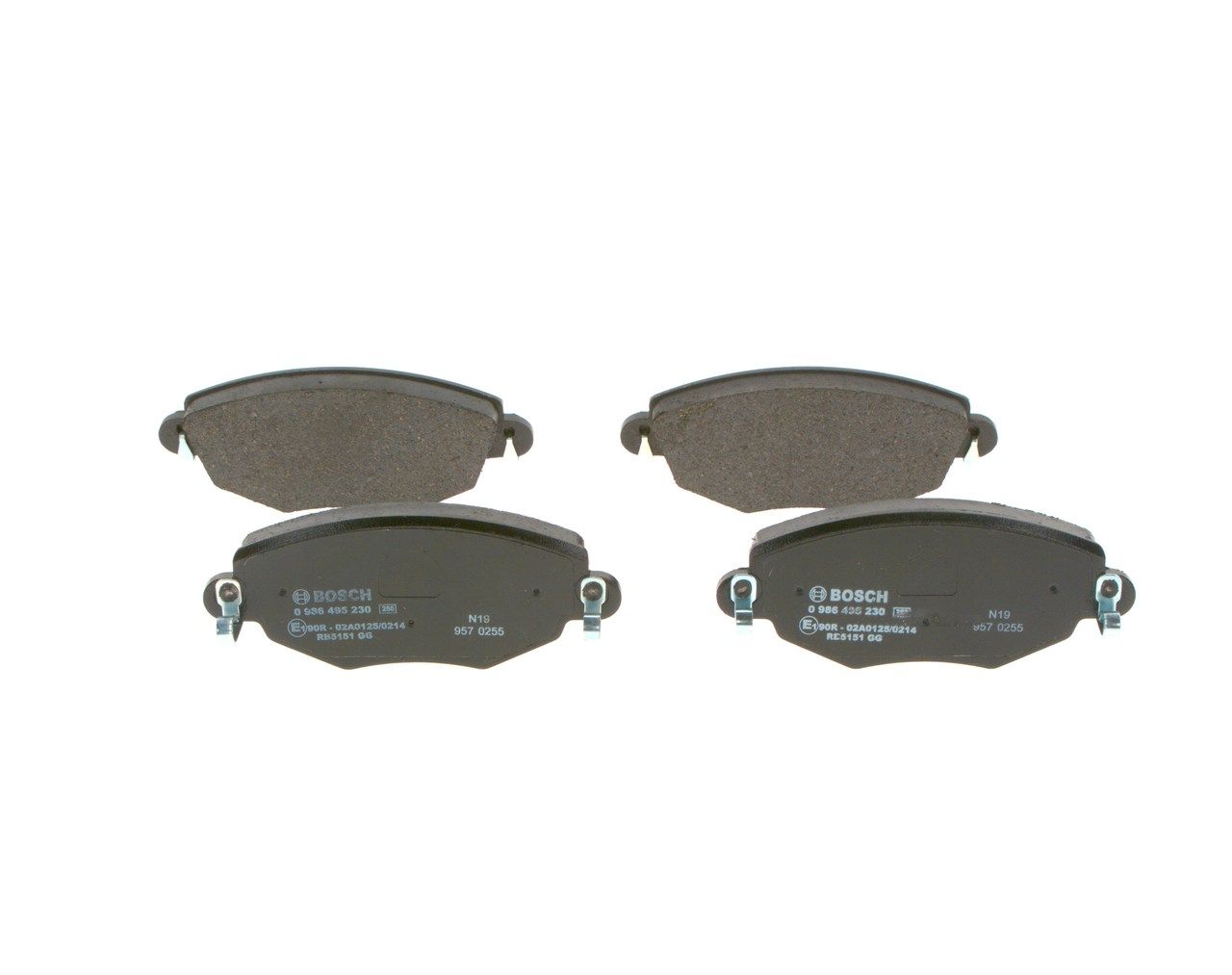 Гальмівні колодки дискові BOSCH 0986495230 - zapix