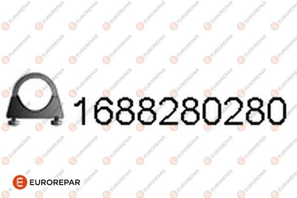 Хомут (скоба) глушника EUROREPAR 1688280280 - zapix