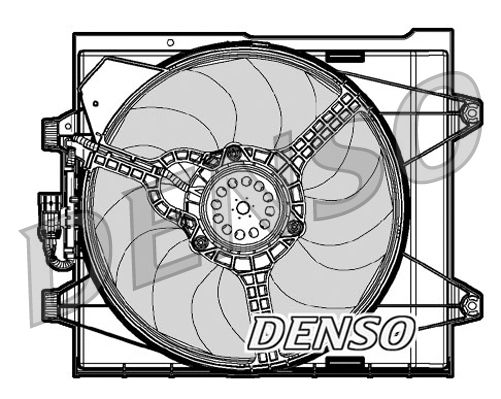 Вентилятор системи охолодження DENSO DER09046 - zapix