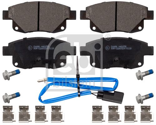 Гальмівні колодки дискові FEBI BILSTEIN 16701 - zapix