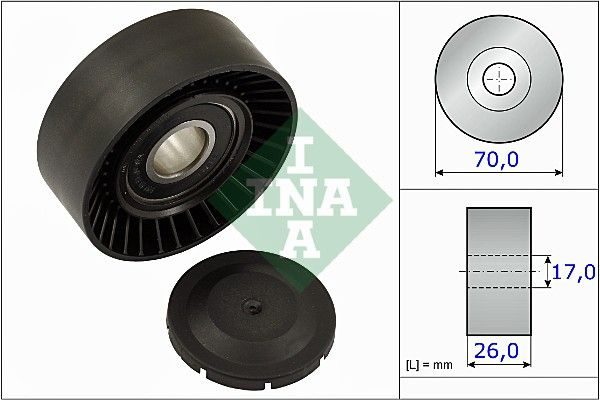 Ролик натяжний ременя приводного SCHAEFFLER INA 531089110 - zapix