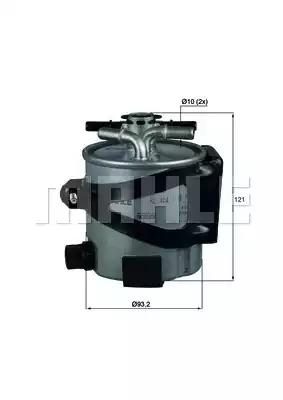 Паливний фільтр MAHLE KLH4417 - zapix