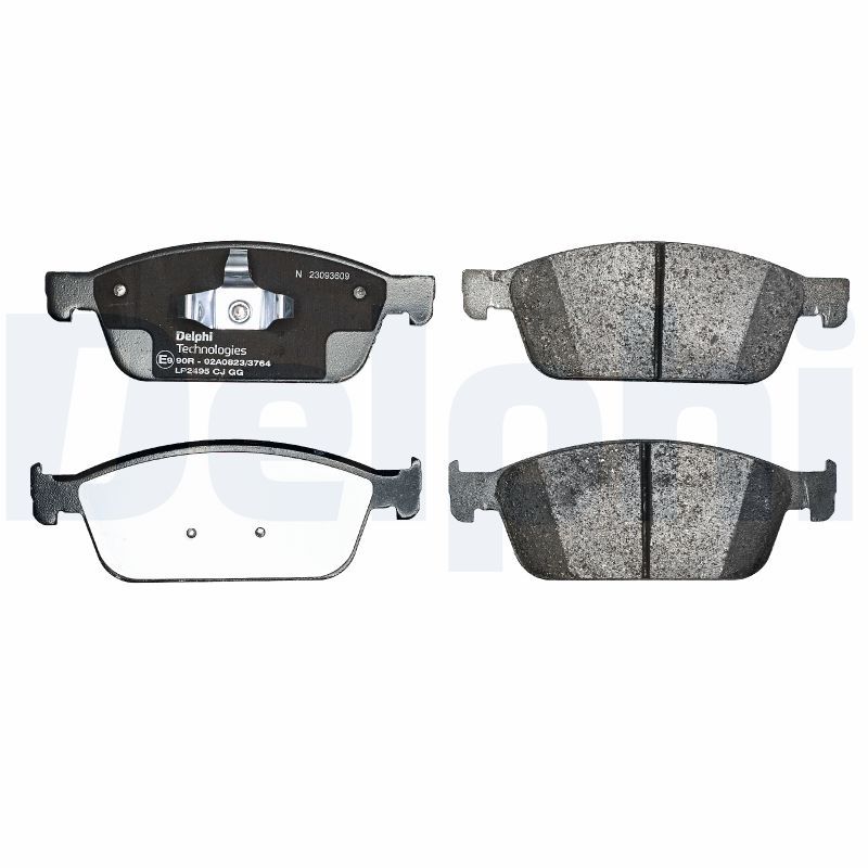 Гальмівні колодки дискові DELPHI LP2495 - zapix