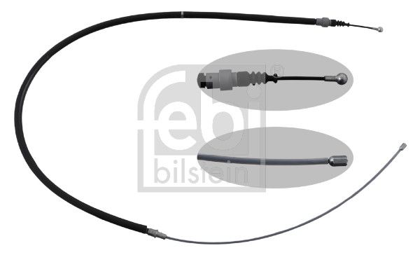 Трос ручного гальма FEBI BILSTEIN 49624 - zapix