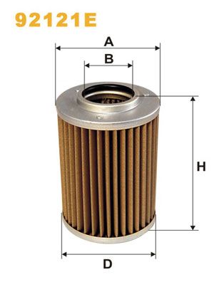 Фільтр АКПП WIX FILTERS 92121E