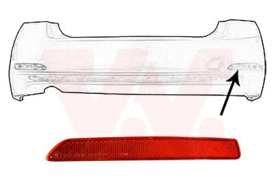 Відбивач світла VAN WEZEL 0693940 - zapix