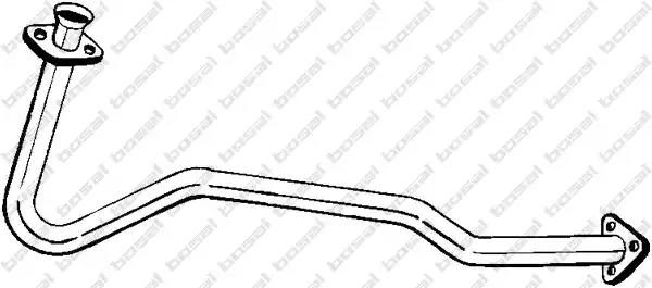 Приймальна труба BOSAL 802441 - zapix