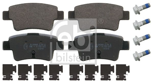 Гальмівні колодки дискові FEBI BILSTEIN 16880 - zapix