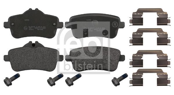 Гальмівні колодки дискові FEBI BILSTEIN 16990 - zapix