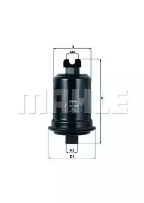 Паливний фільтр MAHLE KL128 - zapix