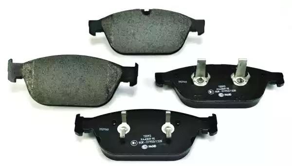Гальмівні колодки дискові HELLA PAGID 8DB355016021 - zapix