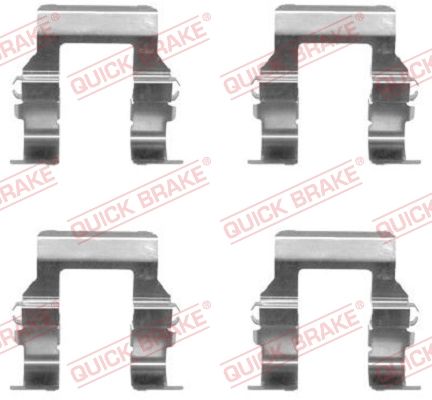 Приладдя / деталі гальмівних колодок QUICK BRAKE 1091279 - zapix