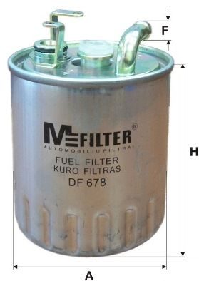 Паливний фільтр MFILTER DF678 - zapix