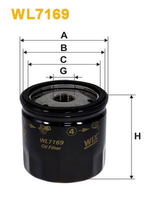 Оливний фільтр WIX FILTERS WL7169 - zapix