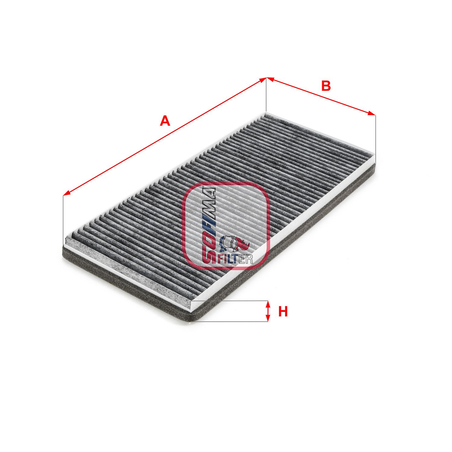 Фільтр салону SOFIMA S4281CA - zapix