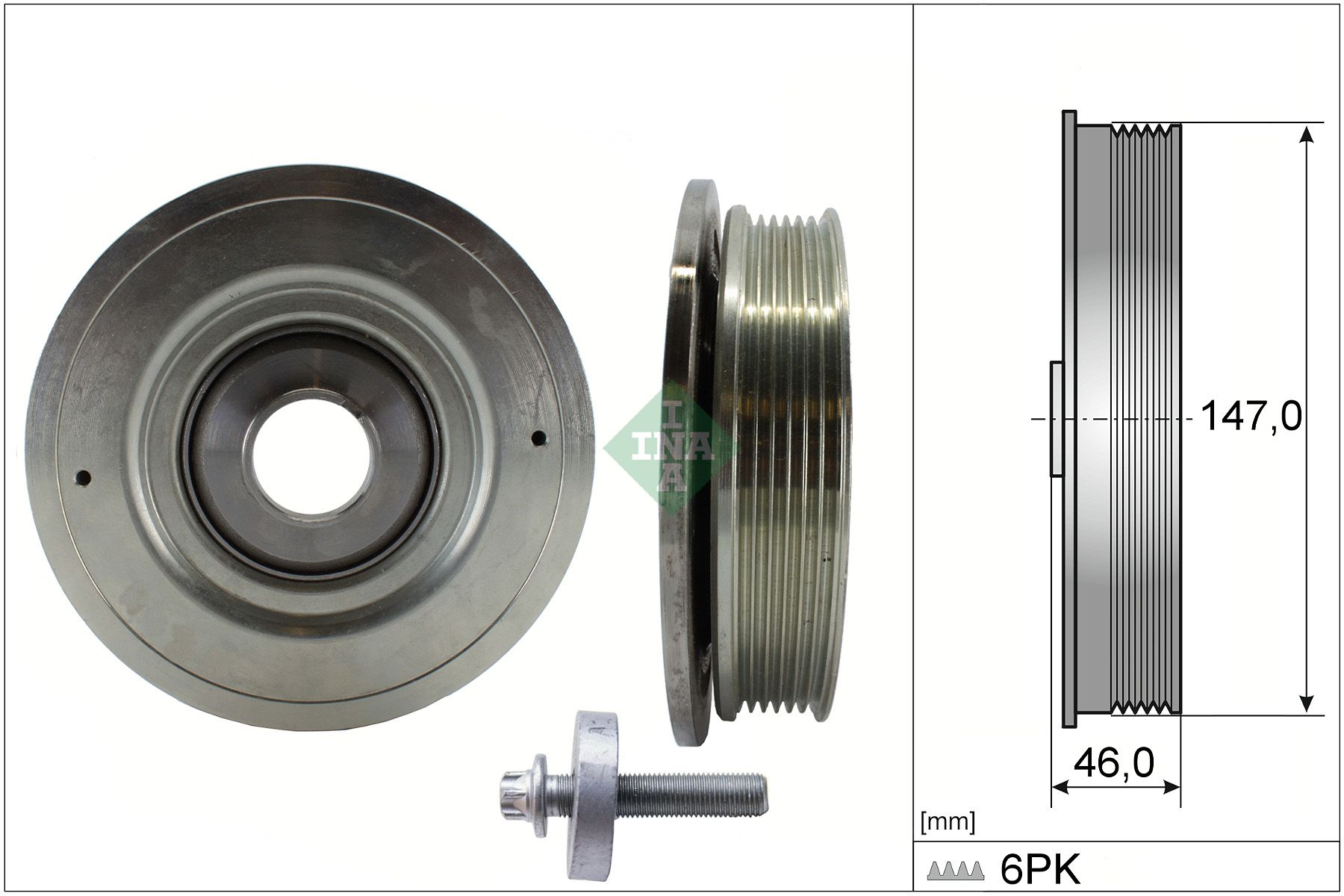Шків колінвалу SCHAEFFLER INA 544009420 - zapix