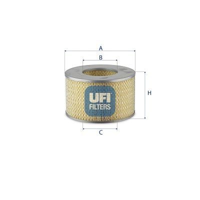 Повітряний фільтр UFI 2709700 - zapix