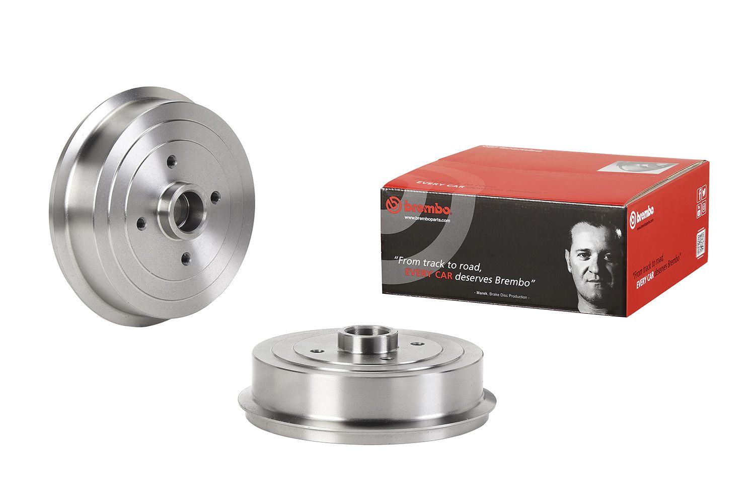 Гальмівний барабан BREMBO 14E96610 - zapix