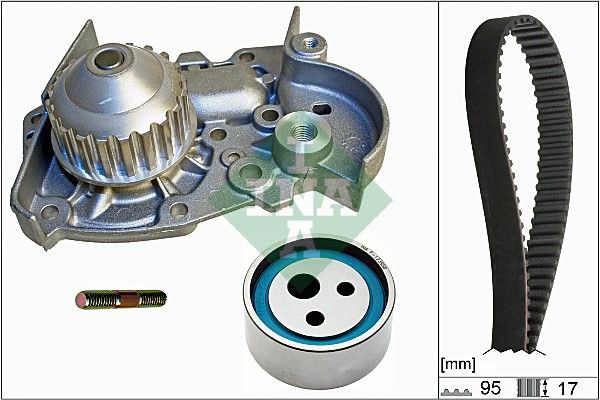 Комплект ременя ГРМ SCHAEFFLER INA 530001831 - zapix