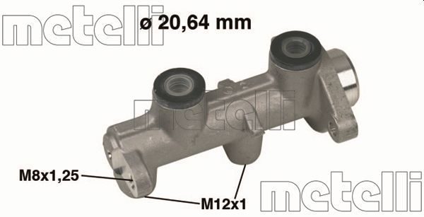 Головний гальмівний циліндр METELLI 050307 - zapix